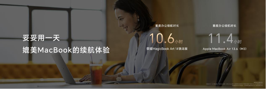 荣耀MagicBook Art 14骁龙版国内发布：以创新使能AI PC，持续引领AI PC时代