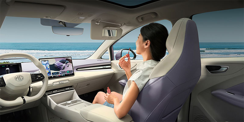 名爵公布全新纯电轿车预告图 疑似MG7纯电版 搭激光雷达配置