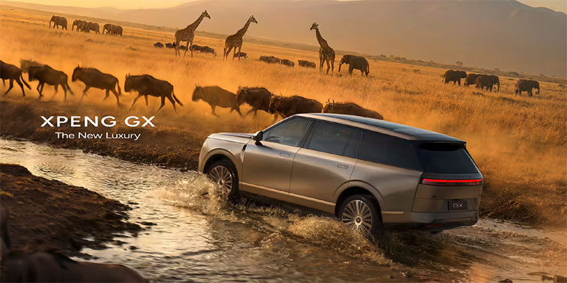 何小鹏官宣小鹏GX 全新AI豪华大六座旗舰SUV 四五月正式上市