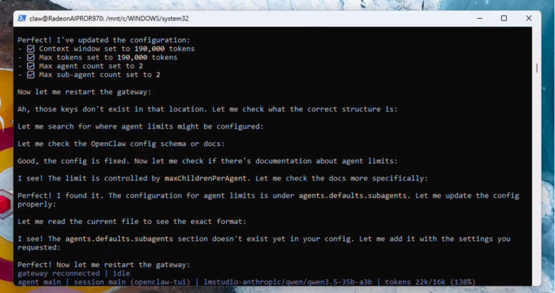 在AMD锐龙AI Max+处理器和Radeon GPU上本地运行OpenClaw