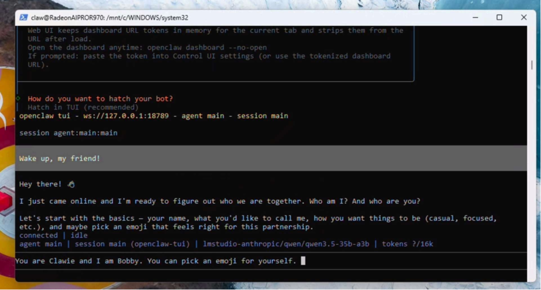 在AMD锐龙AI Max+处理器和Radeon GPU上本地运行OpenClaw