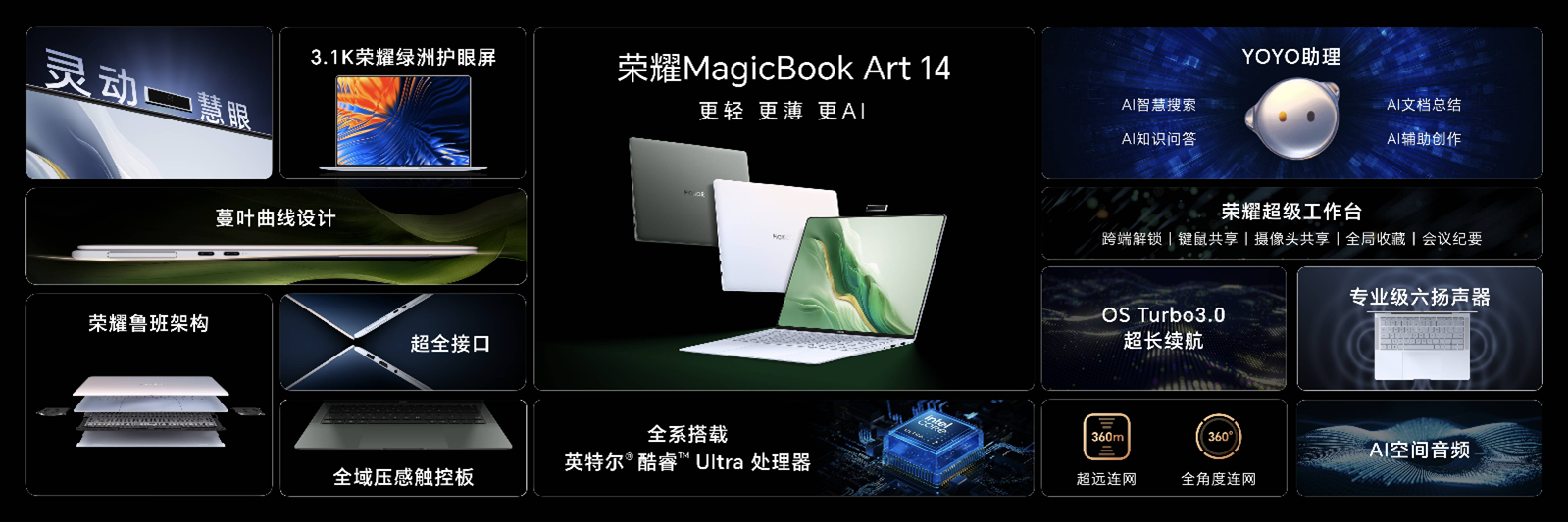 荣耀Magic V3折叠屏新品发布，搭载第三代骁龙8旗舰芯片