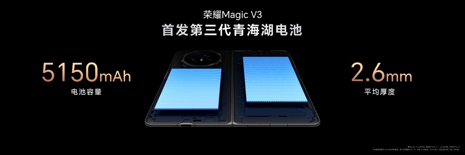 荣耀Magic V3折叠屏新品发布，搭载第三代骁龙8旗舰芯片