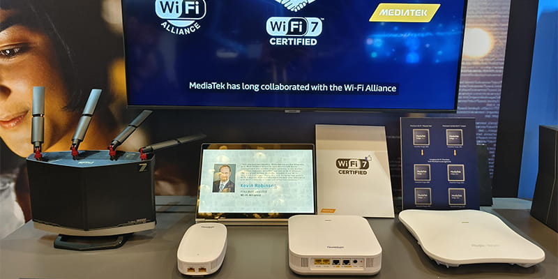 MediaTek持续拓展Wi-Fi 7全球生态系统，首批Wi-Fi 7认证产品亮相CES 2024