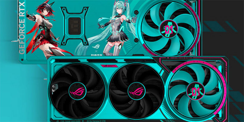 华硕ROG初音未来联名夜神RTX5080显卡上架，16999元8月30日首销