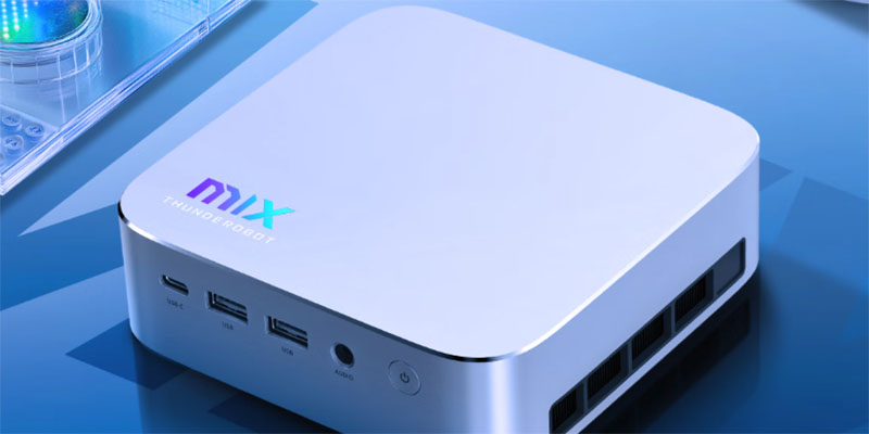 雷神MIX NUC迷你主机上新 搭载AMD锐龙AI 9 HX 370处理器 5599起