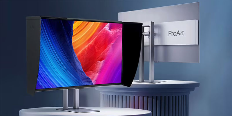 华硕创意国度专业显示器PA32UCDMR-K上线：32英寸QD-OLED面板，240Hz高刷加持