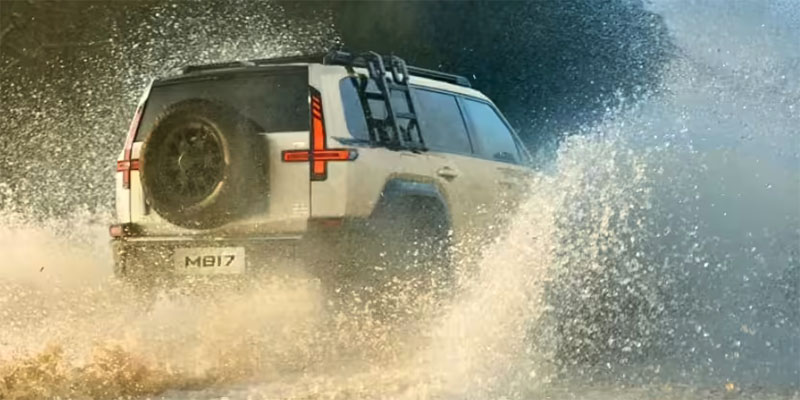 2025广州车展：猛士M817 Hero版上市 30.19万标配三把锁瞄准越野改装市场