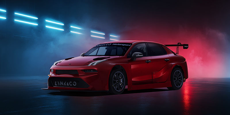 全球首台中国品牌量产TCR赛车领克03+ TCR官图发布 12月6日开售