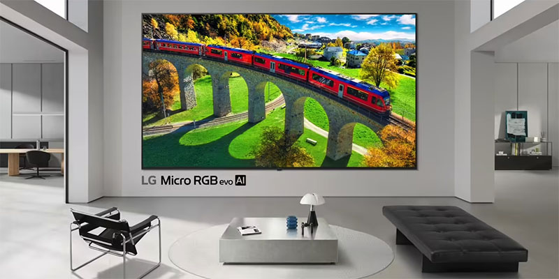 LG官宣CES 2026发布首款旗舰RGB电视Micro RGB evo 100英寸版斩获创新奖
