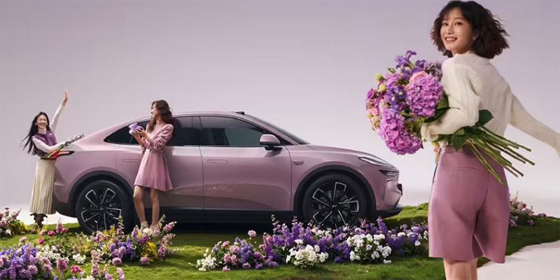 乐道L60紫罗兰限定版上市 紫白双拼内饰限量666台 15.79万起租电