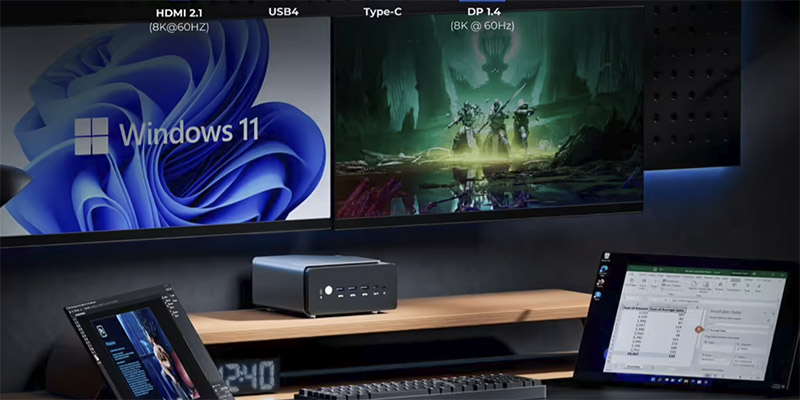 支持OCuLink外接显卡 极摩客NucBox K15迷你主机海外上市 359.99美元起