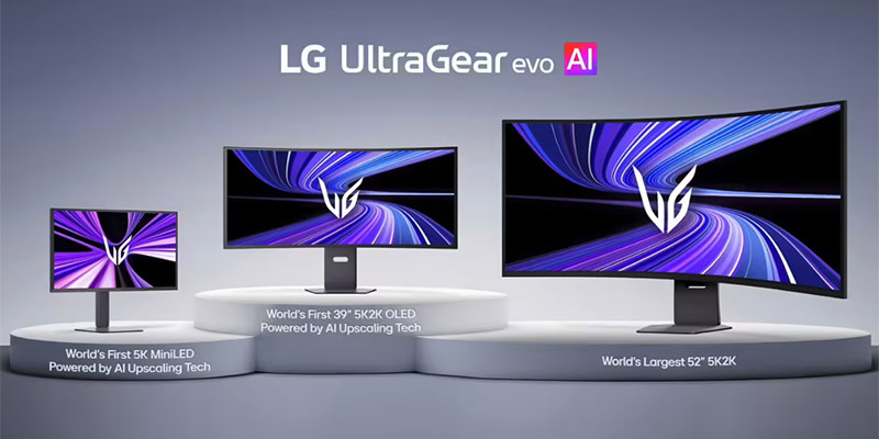 LG发布UltraGear evo电竞显示器产品线 三款旗舰CES 2026亮相