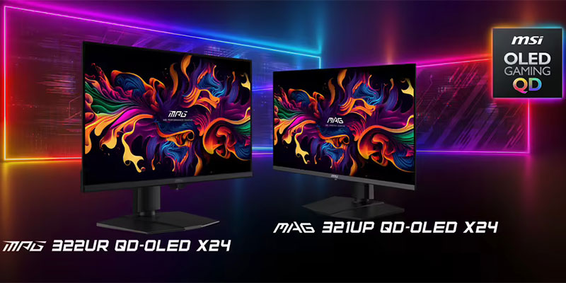 微星公布两款32英寸UHD 240Hz QD-OLED显示器新品 搭载DarkArmor薄膜破解泛色通病