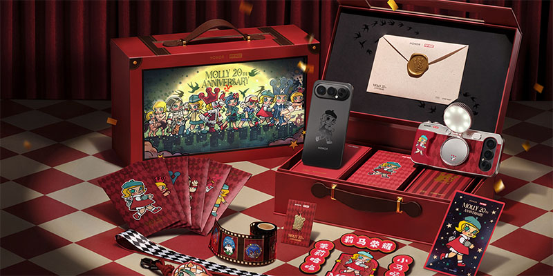 荣耀500 Pro MOLLY 20周年限定版发布 3999元起售