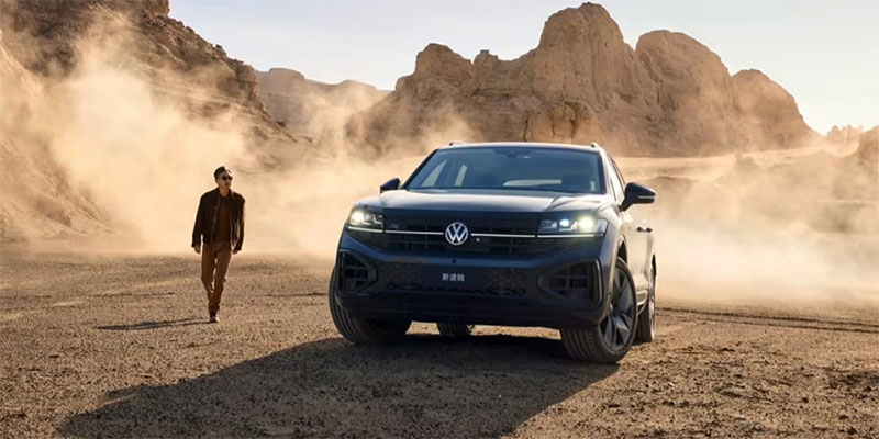 2026款大众途锐3.0TSI锐臻版上市 售75.58万 曜黑套装+四驱系统加持