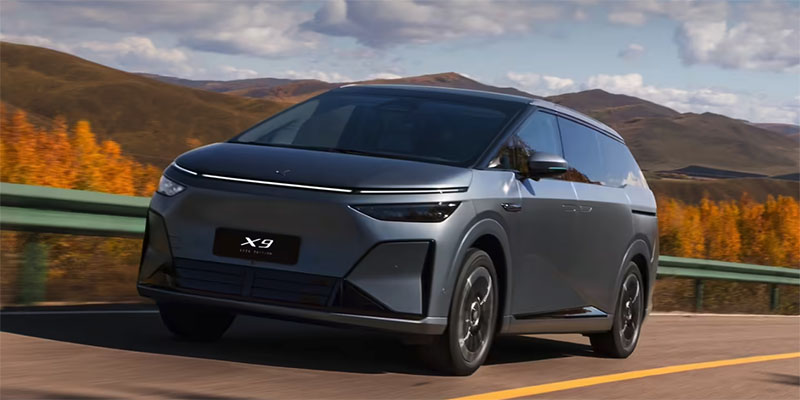 2026款小鹏X9纯电版开启预订 5C超充+图灵芯片 2000元抵7000元