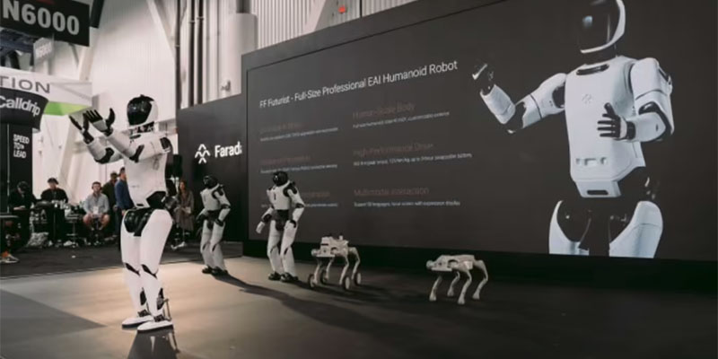 法拉第未来亮相NADA大会 发布首批具身智能机器人及EAI生态战略