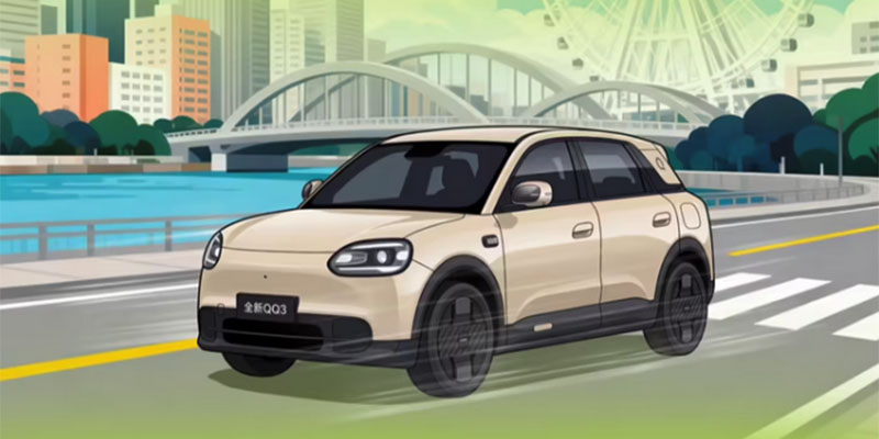 奇瑞全新QQ3盲订火爆 20分钟订单破万 3月底正式交付