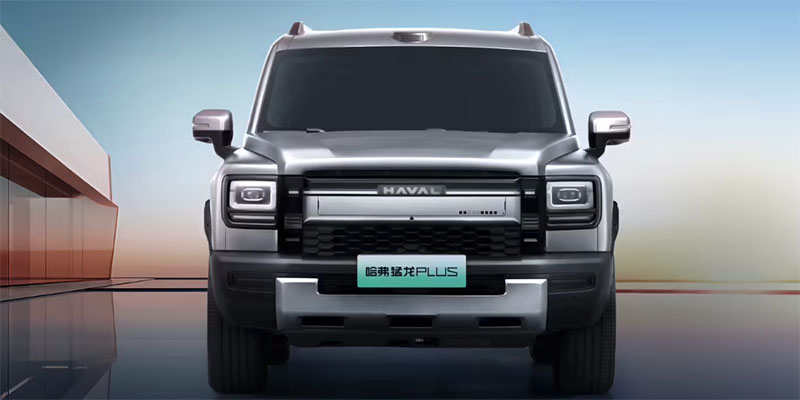 哈弗猛龙PLUS定妆照正式公布 硬派方盒子造型+7座布局 