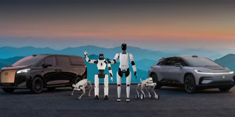 法拉第未来推出首批具身智能机器人 开启付费预订 月底预计首批交付