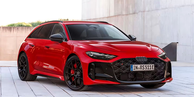 奥迪推出RS系列首款插混车型 2026款RS5亮相，兼顾性能与环保