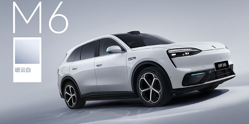 鸿蒙智行公布问界M6暖云白配色 六款配色齐亮相 春季正式发布