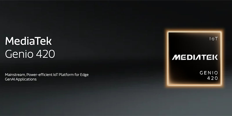 MediaTek推出新一代 MediaTek Genio智能物联网平台