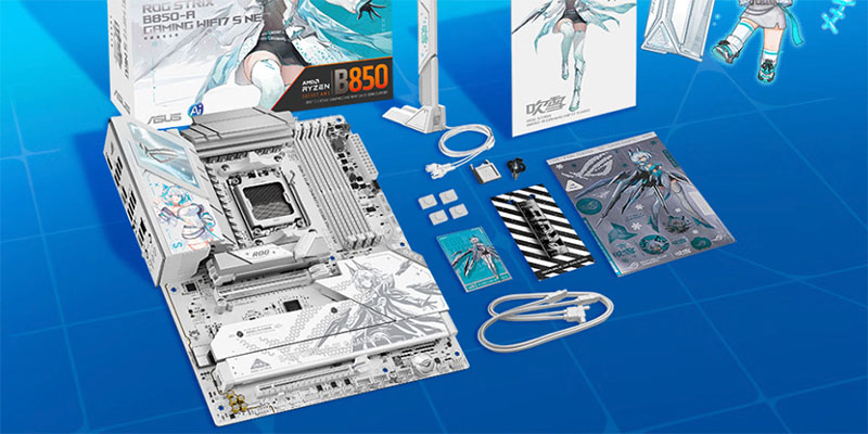 华硕新款“雪武战姬”IP吹雪主板开启预约 标价2199元 3月20日发售