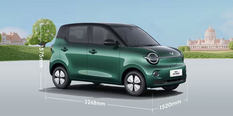 第五代五菱宏光MINIEV定档3月27日上市 换代升级 新增复古车色