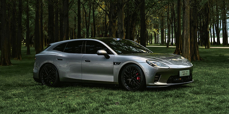 华为乾崑|启境GT7「茶卡银」官图发布 6月上市搭载多重智能黑科技