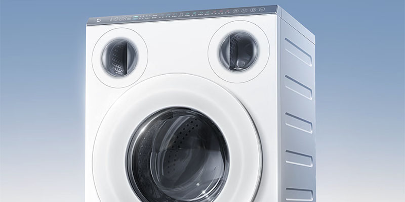 小米推出米家三区洗衣机Pro 10kg冰晶白 预售3994元起